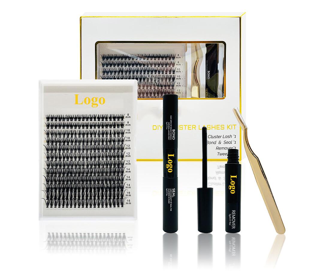 Érje el a tökéletes bolyhos szempillák megjelenését a DIY Cluster Lash Kit segítségével
