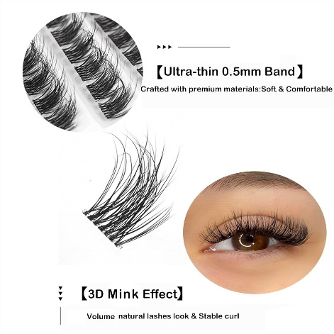 DIY Mega Volume szempilla hosszabbítások Pingdu Sparkling Eyelash®-el