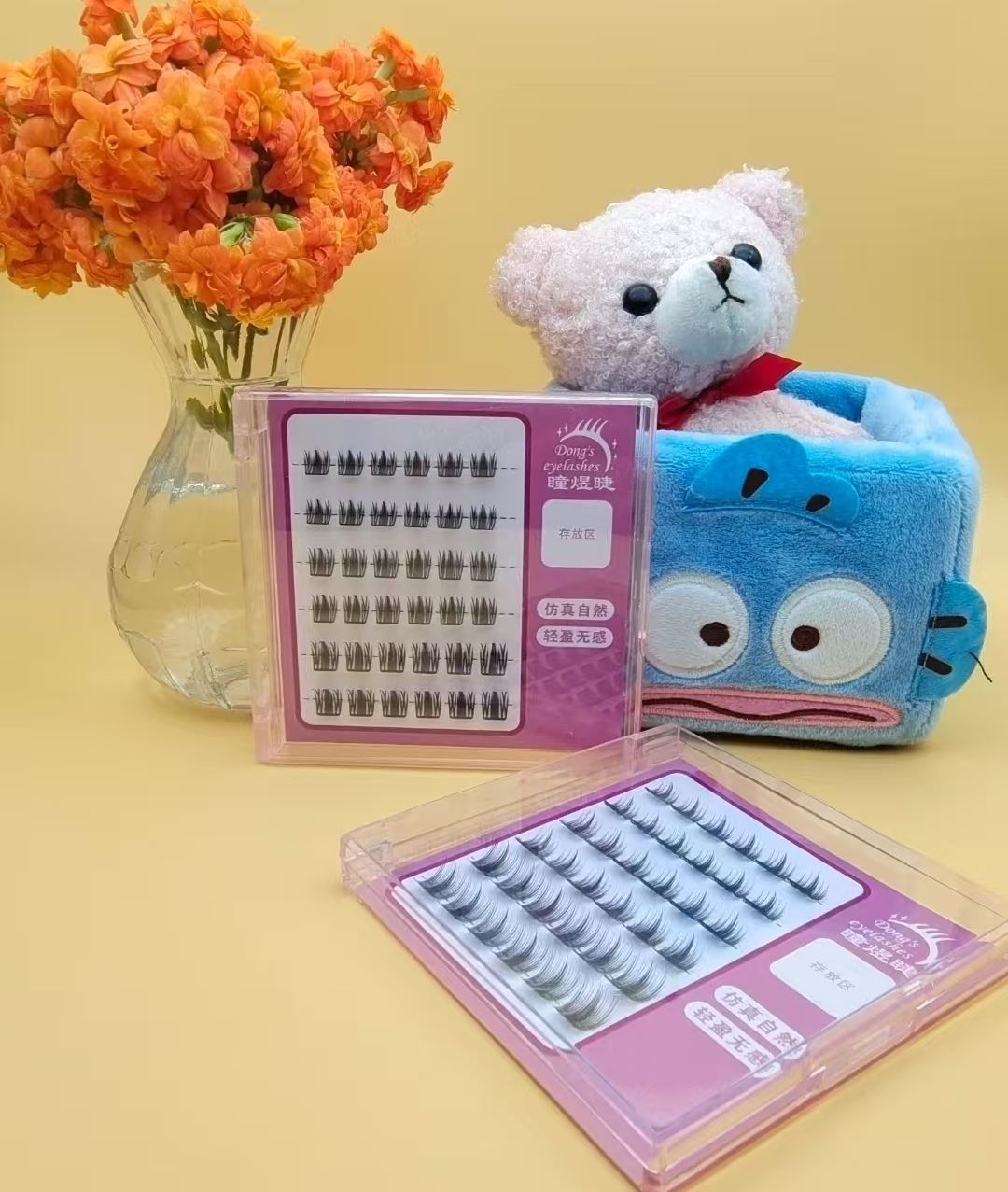 Varázsolja megjelenését szempillafürtökkel és DIY öntapadó szempillákkal