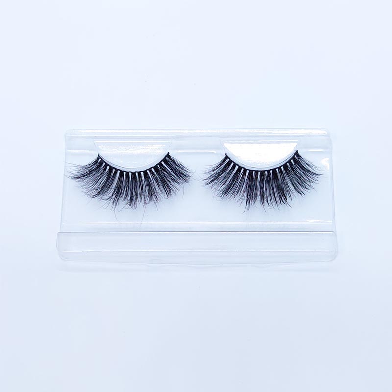 8D Mink szempillák Wispy bolyhos szempillák Natural Look Selyem szempillák 12-18mm