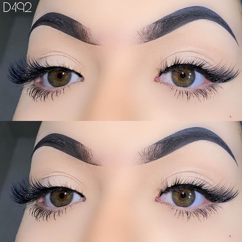 5 pár Wispy Lashes Natural Look szárnyas szempilla 7mm-17mm