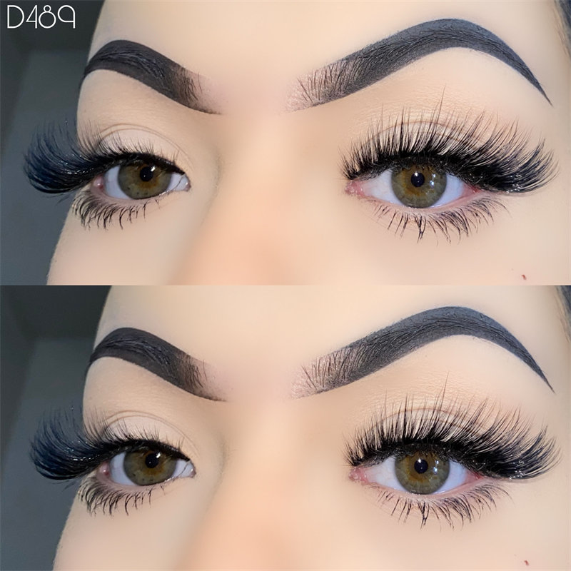 3D Volume Cat-eye Lashes Strip műszempillák