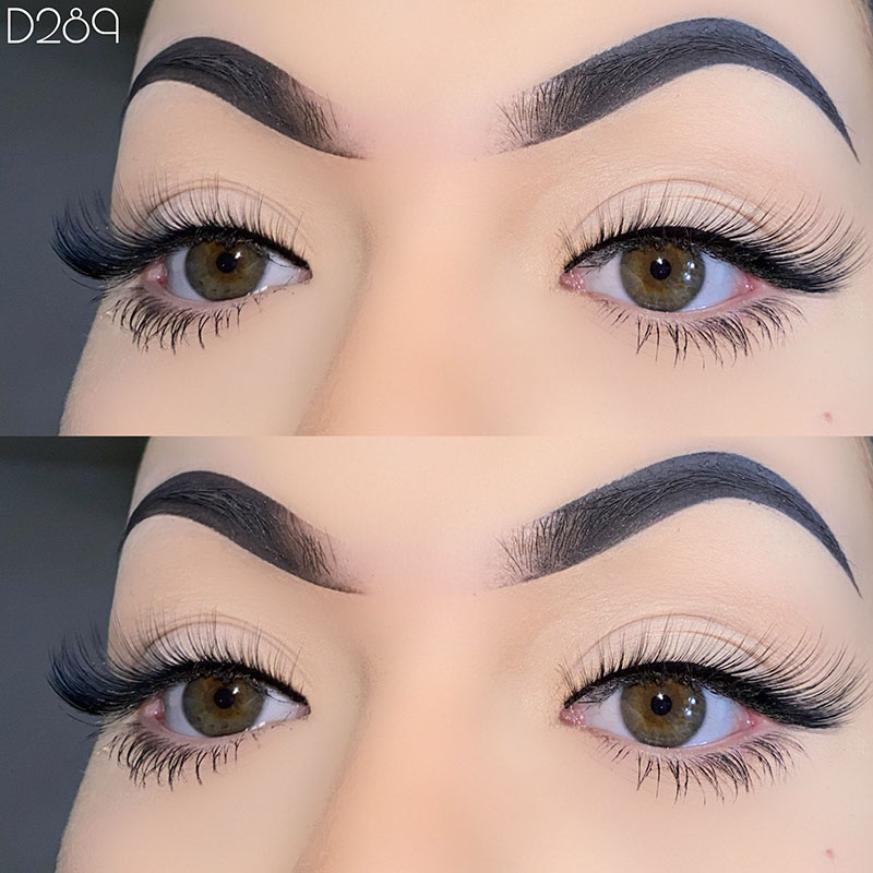 Mink Lashes Wispy Lashes Fox Eye Volume szempilla hosszabbító