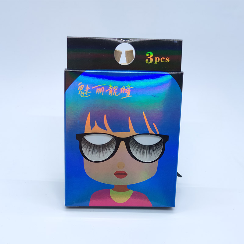 Natural Look Wispy Lashes 3D Eyelashes 3 Multi-Pack puha pamut szalag